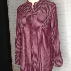 Merona long sleeve medium top